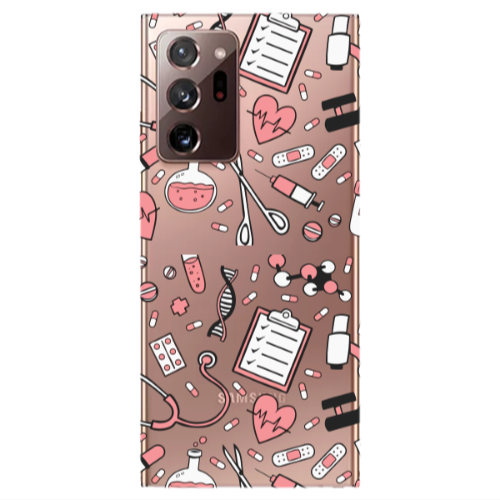 Samsung Note 20 Ultra Laboratory Transparent Silicone TPU Θήκη