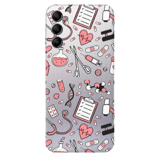 Samsung A24 Laboratory Transparent Silicone TPU Θήκη