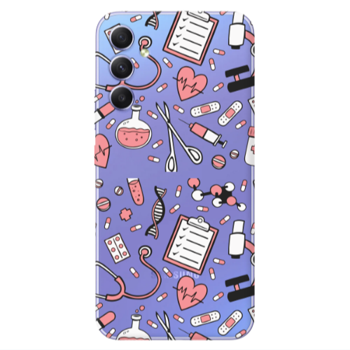 Samsung A34 Laboratory Transparent Silicone TPU Θήκη