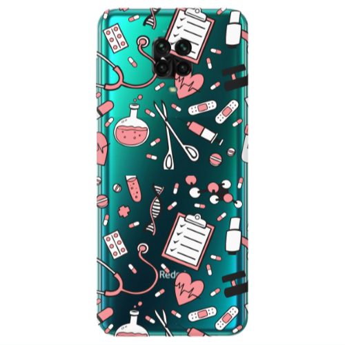 Xiaomi Redmi Note 9S Laboratory Transparent Silicone TPU Θήκη