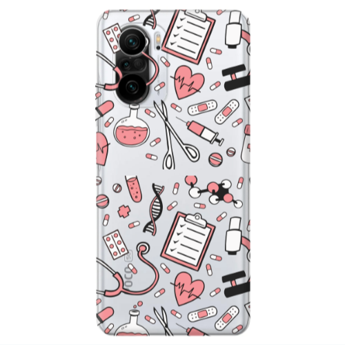Xiaomi Poco F3 Laboratory Transparent Silicone TPU Θήκη