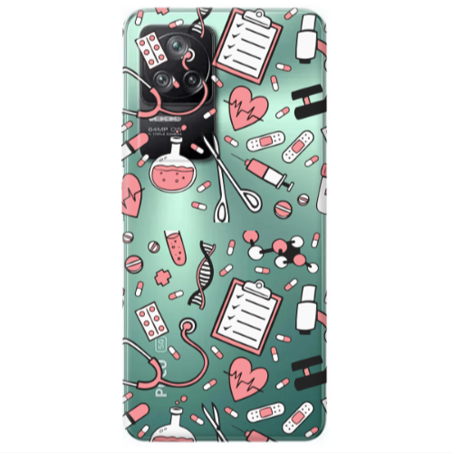 Xiaomi Poco F4 Laboratory Transparent Silicone TPU Θήκη