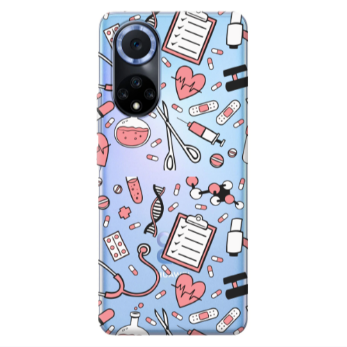 Huawei Nova 9 Laboratory Transparent Silicone TPU Θήκη
