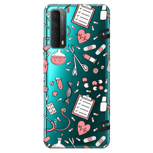 Huawei P Smart 2021 Laboratory Transparent Silicone TPU Θήκη