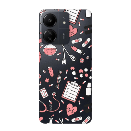 Xiaomi Redmi 13C Laboratory Transparent Silicone TPU Θήκη