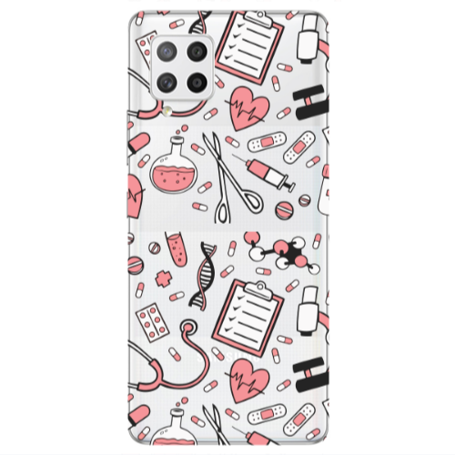 Samsung A42 5G Laboratory Transparent Silicone TPU Θήκη