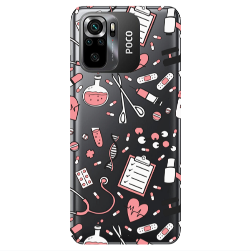 Xiaomi Poco M5 s Laboratory Transparent Silicone TPU Θήκη