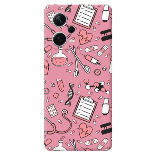 Xiaomi Poco X5 Laboratory Pink Colored Silicone TPU Θήκη