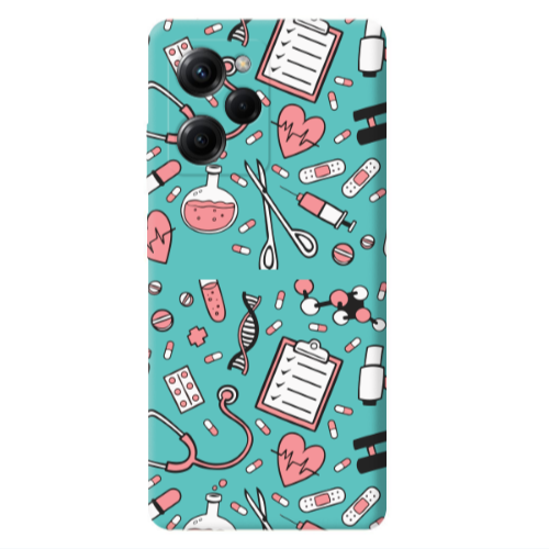 Xiaomi Poco X5 Pro Laboratory Turquoise Colored Silicone TPU Θήκη