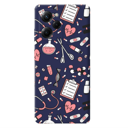 Xiaomi Poco X5 Pro Laboratory Dark blue Colored Silicone TPU Θήκη