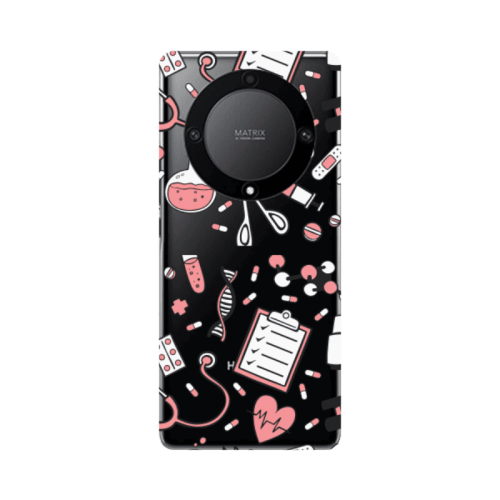 Honor Magic5 Lite 5G Laboratory Transparent Silicone TPU Θήκη