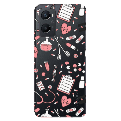 Oppo A 96 Laboratory Transparent Silicone TPU Θήκη