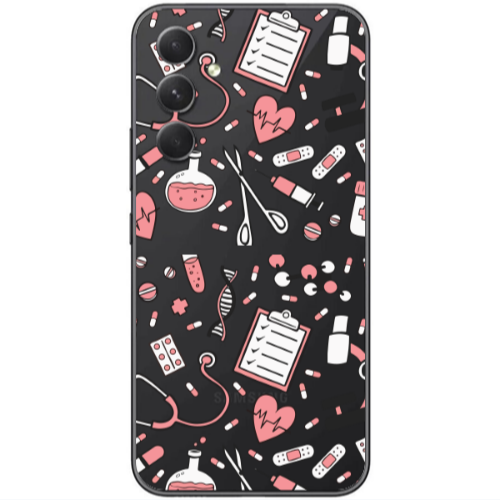 Samsung Galaxy A25 Laboratory Transparent Silicone TPU Θήκη