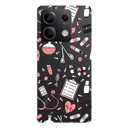Xiaomi Redmi Note 13 5G Laboratory Transparent Silicone TPU Θήκη