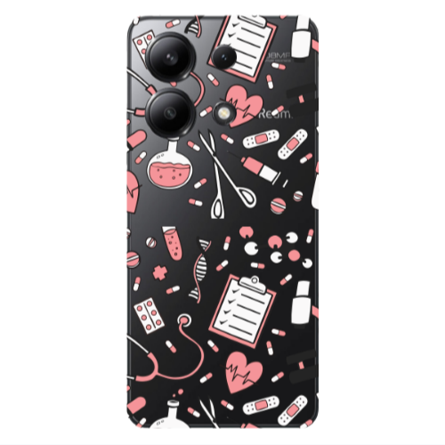 Xiaomi Redmi Note 13 4G Laboratory Transparent Silicone TPU Θήκη