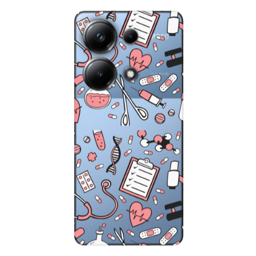 Xiaomi Poco M6 Pro 4G Laboratory Transparent Silicone TPU Θήκη