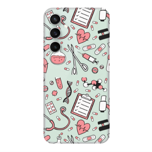 Samsung S24 Plus Laboratory Transparent Silicone TPU Θήκη
