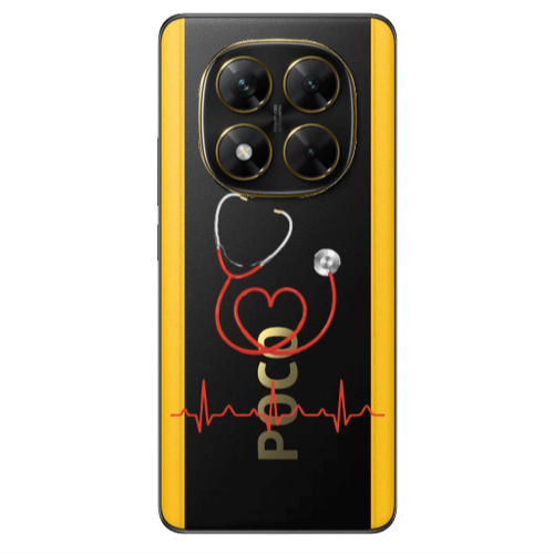 Xiaomi Poco X7 Stethoscope Transparent Silicone TPU Θήκη