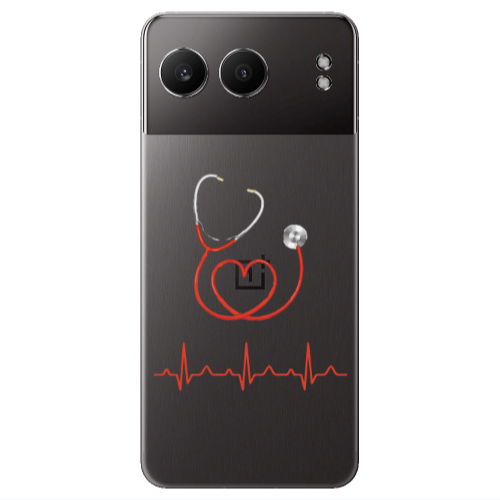 Oneplus Nord 4 Stethoscope Transparent Silicone TPU Θήκη