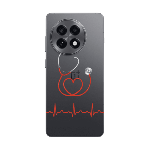 Oneplus 13 5G Stethoscope Transparent Silicone TPU Θήκη