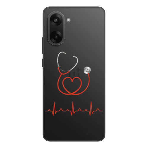 Oneplus Nord CE 5 Stethoscope Transparent Silicone TPU Θήκη