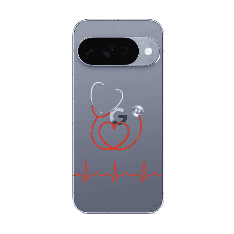 Google Pixel 10 Stethoscope Transparent Silicone TPU Θήκη