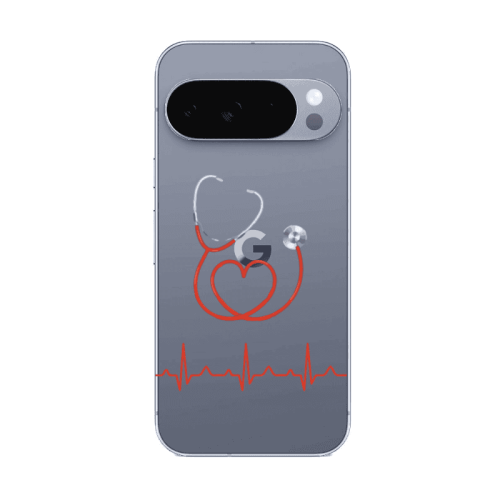 Google Pixel 10 Pro Stethoscope Transparent Silicone TPU Θήκη