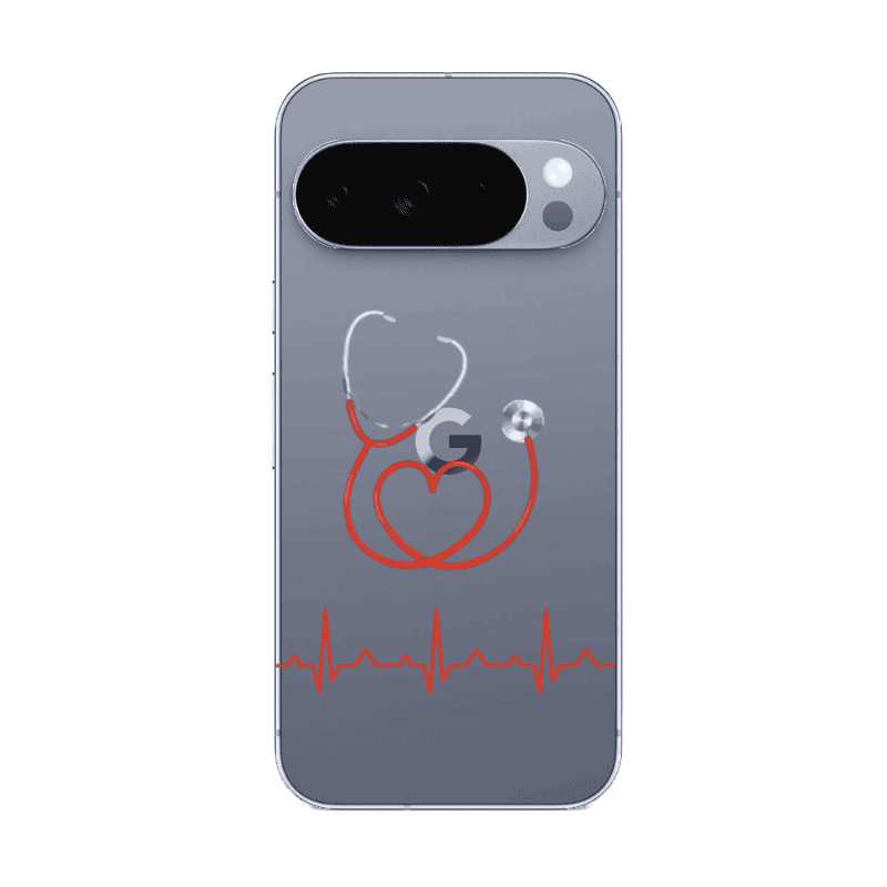 Google Pixel 10 Pro Stethoscope Transparent Silicone TPU Θήκη