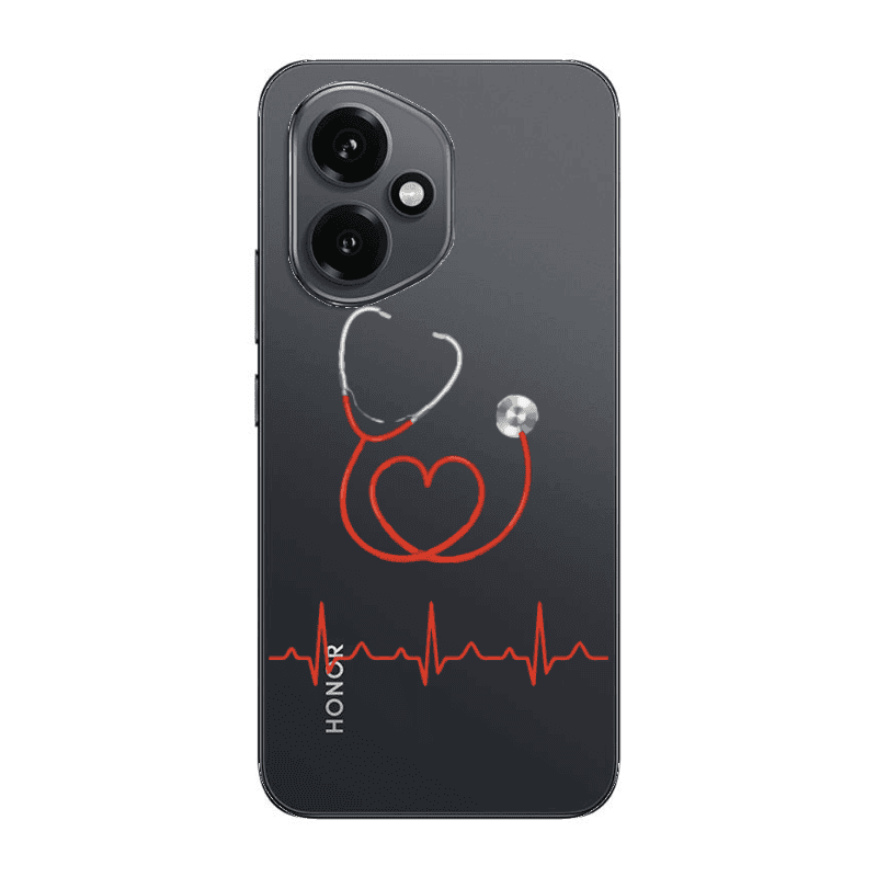 Honor Magic 400 Stethoscope Transparent Silicone TPU Θήκη