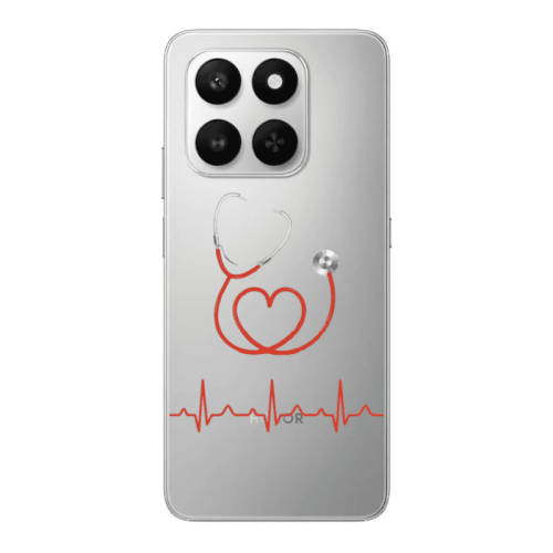 Honor Magic 400 Smart Stethoscope Transparent Silicone TPU Θήκη