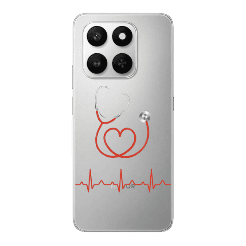 Honor Magic 400 Smart Stethoscope Transparent Silicone TPU Θήκη