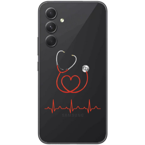 Samsung  Galaxy A05s Stethoscope Transparent Silicone TPU Θήκη