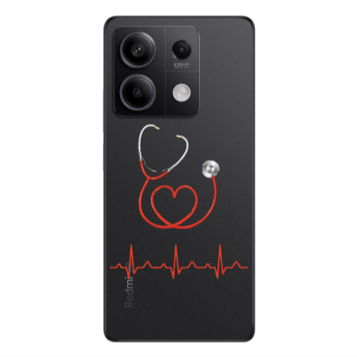 Xiaomi Redmi Note 13Pro 5G Stethoscope Transparent Silicone TPU Θήκη