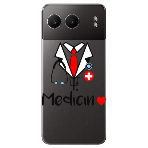 Oneplus Nord 4 Medicin Transparent Silicone TPU Θήκη