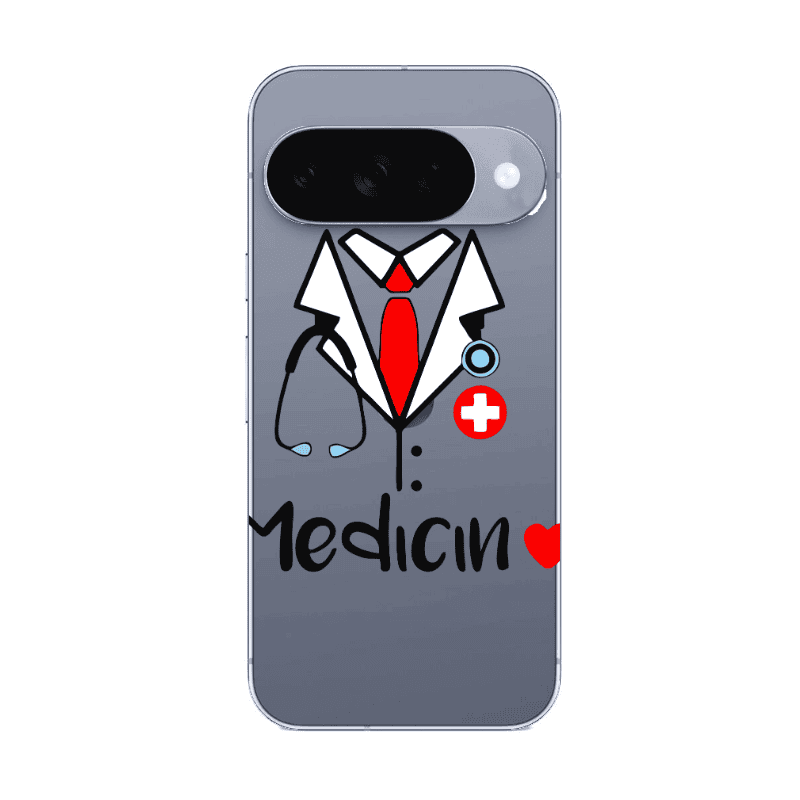 Google Pixel 10 Medicin Transparent Silicone TPU Θήκη