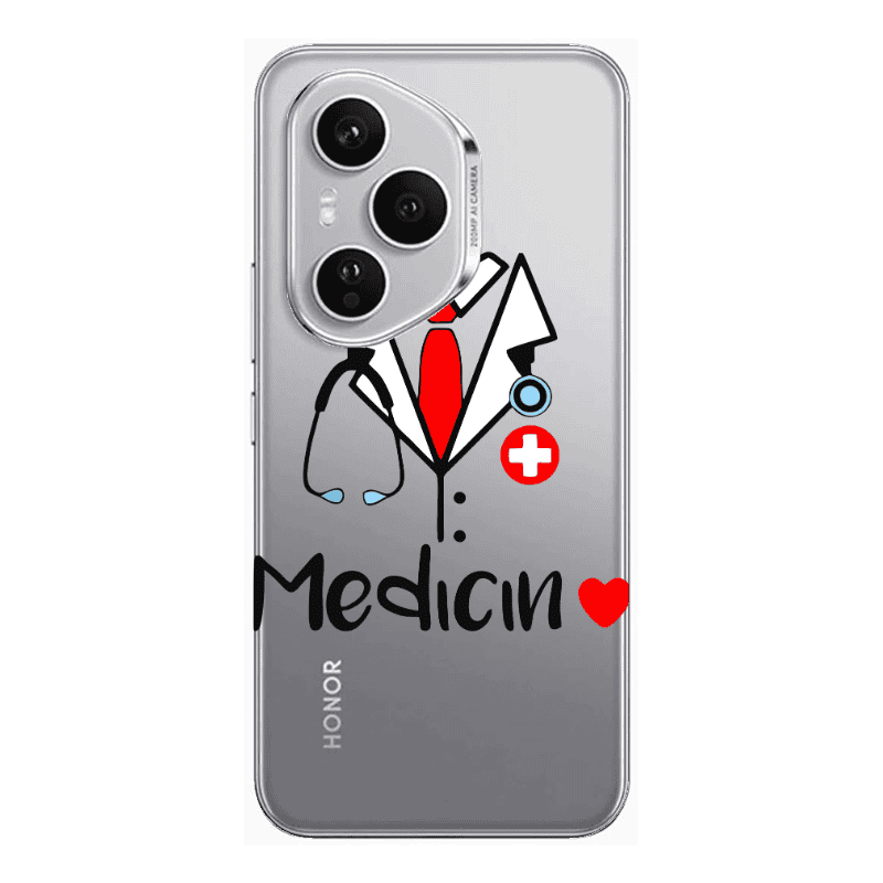 Honor Magic 400 Pro Medicin Transparent Silicone TPU Θήκη