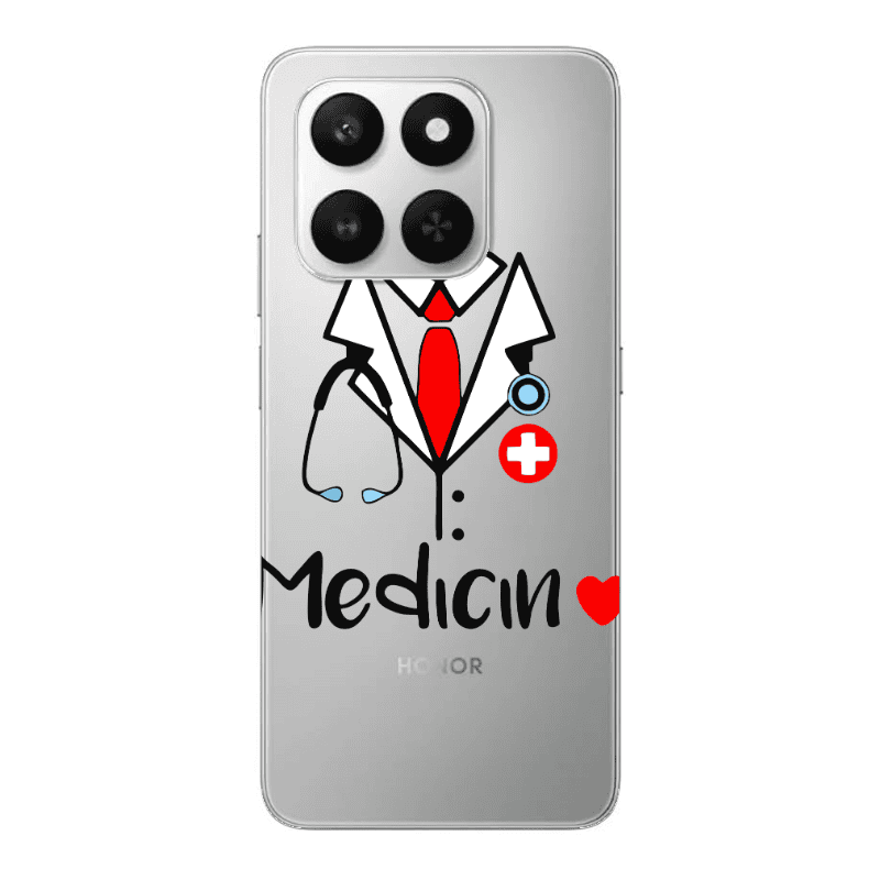 Honor Magic 400 Smart Medicin Transparent Silicone TPU Θήκη