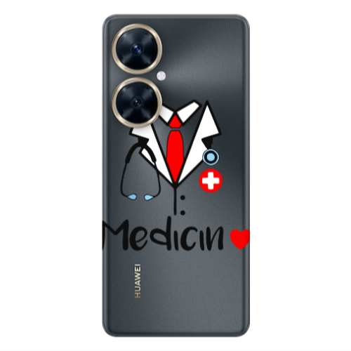 Huawei Nova 11i Medicin Transparent Silicone TPU Θήκη