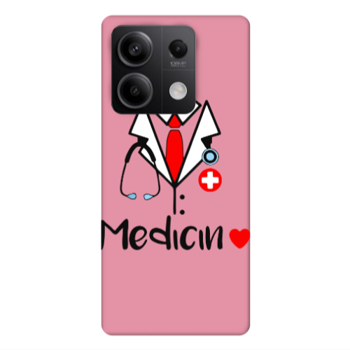 Xiaomi Redmi Note 13Pro 5G Medicin Pink Colored Silicone TPU Θήκη