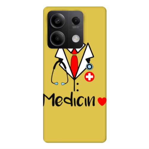 Xiaomi Redmi Note 13Pro 5G Medicin Yellow Colored Silicone TPU Θήκη