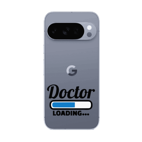 Google Pixel 10 Pro Doctor Loading Transparent Silicone TPU Θήκη