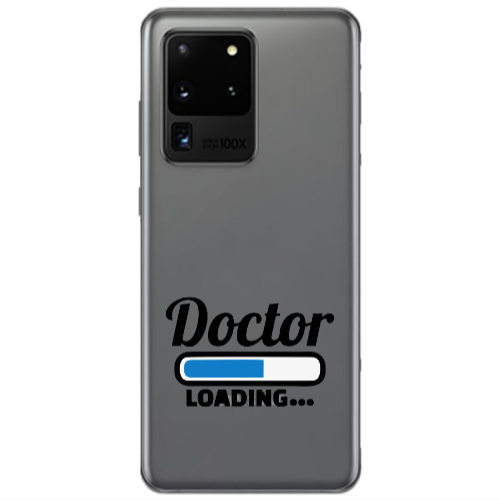 Samsung S20 Ultra Doctor Loading Transparent Silicone TPU Θήκη