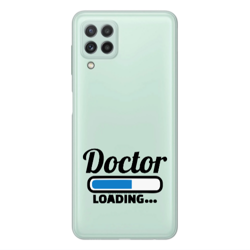 Samsung A22 4G Doctor Loading Transparent Silicone TPU Θήκη