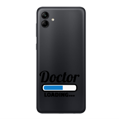 Samsung A04 Doctor Loading Transparent Silicone TPU Θήκη
