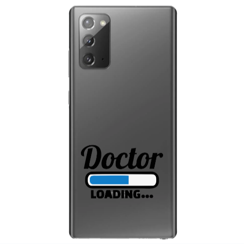 Samsung Note 20 Doctor Loading Transparent Silicone TPU Θήκη