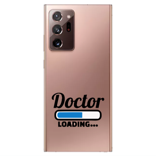 Samsung Note 20 Ultra Doctor Loading Transparent Silicone TPU Θήκη