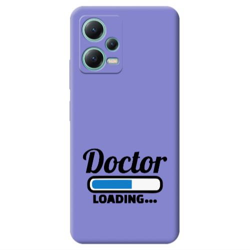 Xiaomi Redmi Note 12 Pro 5G Doctor Loading Purple Colored Silicone TPU Θήκη