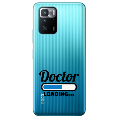 Xiaomi Poco X3 GT Doctor Loading Transparent Silicone TPU Θήκη