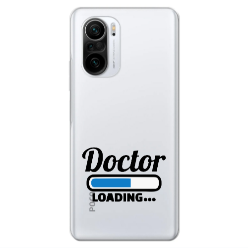 Xiaomi Poco F3 Doctor Loading Transparent Silicone TPU Θήκη