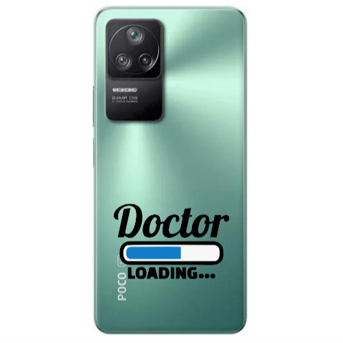 Xiaomi Poco F4 Doctor Loading Transparent Silicone TPU Θήκη